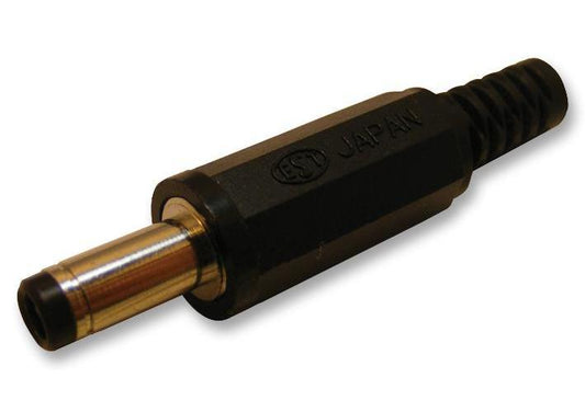 1.7mm DC Plug, 2A, Black - MP-202