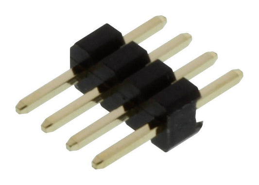1.27mm Pin Header, 1 Row, 4 Way, Vertical - MC-HVT1-S04-G