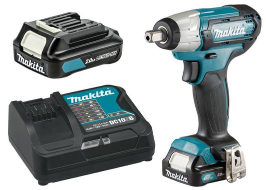 12Vmax CXT 2x 2Ah Li-Ion Cordless 1/2" Impact Wrench Kit - TW141DWAE