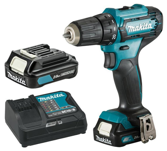 12Vmax CXT 2x 2Ah Li-Ion Cordless Drill Driver Kit - DF333DWAE