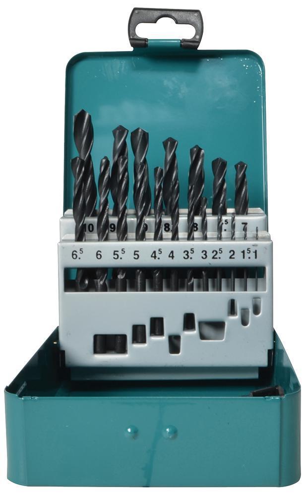 HSS-R Drill Bit Set, 19 Piece - D-54081
