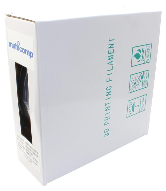 1.75mm Grey ABS Filament for 3D Printer, 1kg - MC002560