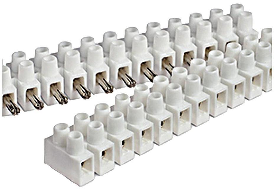 12-Pole Plug &amp; Socket Terminal Block, 450VAC, 45A, 12mm Pitch, Polyamide PA6.6 - HY434/12 NYSP