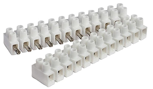 12-Pole Plug &amp; Socket Terminal Block, 450VAC, 28A, 10mm Pitch, Polyamide PA6.6 - HY433/12 FVSP
