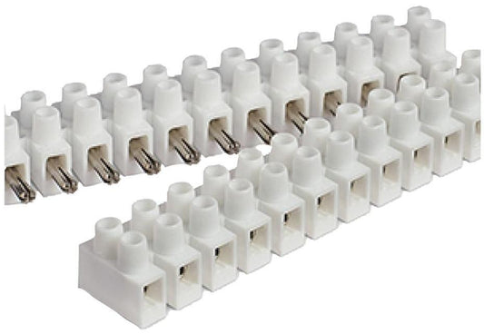 12-Pole Plug &amp; Socket Terminal Block, 450VAC, 28A, 8mm Pitch, Polyamide PA6.6 - HY433/12 NYSP