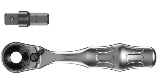 1/4" Zyklop Mini Ratchet Handle &amp; Adaptor - 05073230001