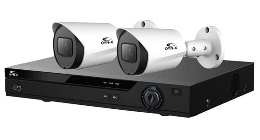 4CH DVR 5MP Kit with 1TB HDD &amp; 2x Bullet Camera - EAGLE-4-2BUL-5MP-1TB
