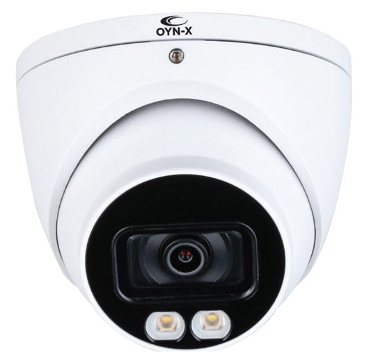 5MP HDCVI Starlight Turret Camera IP67, White - EAGLE-5COL-TUR-FW