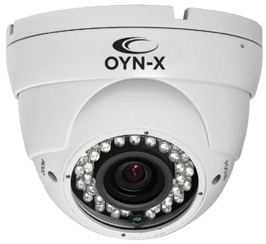 4K 8MP 4-in-1 Turret Camera, IP66, White - 4K-TUR-FW36