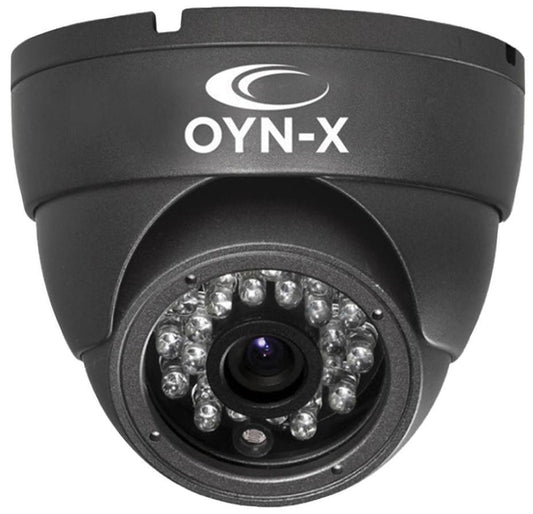 5MP 4-in-1 Eyeball Camera, IP66, IR 24LED, Grey - 5X-TUR-FG24
