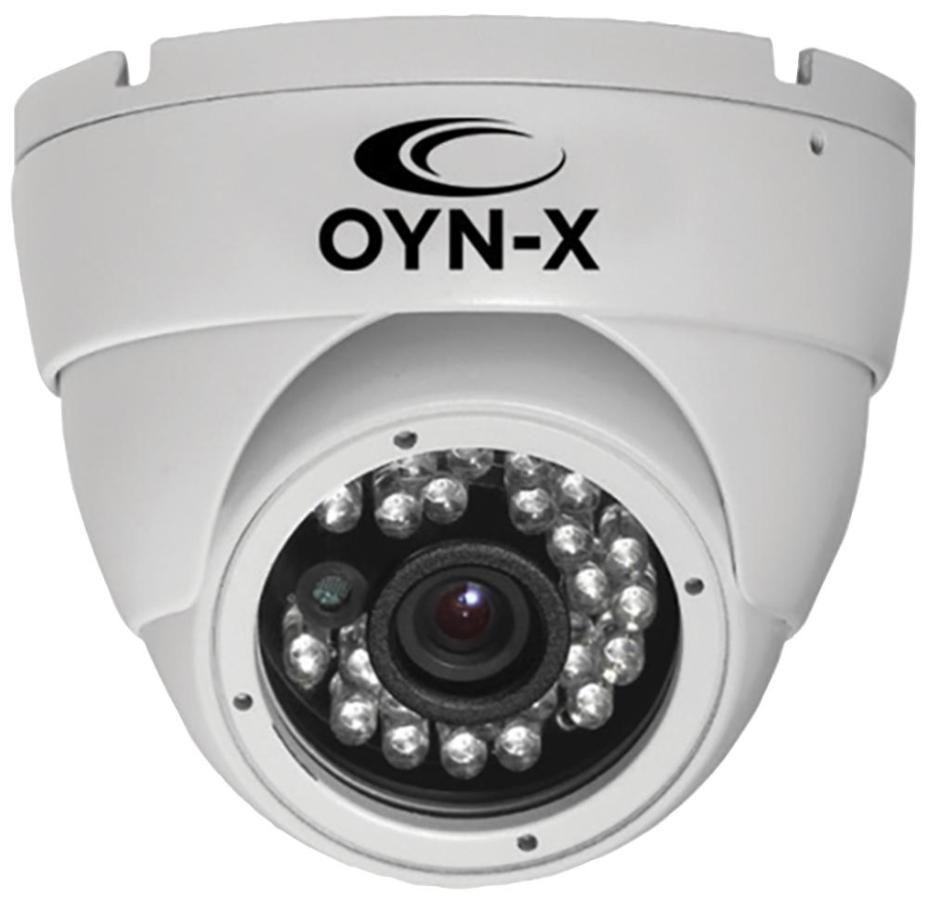 5MP 4-in-1 Eyeball Camera, IP66, IR 24LED, White - 5X-TUR-FW24