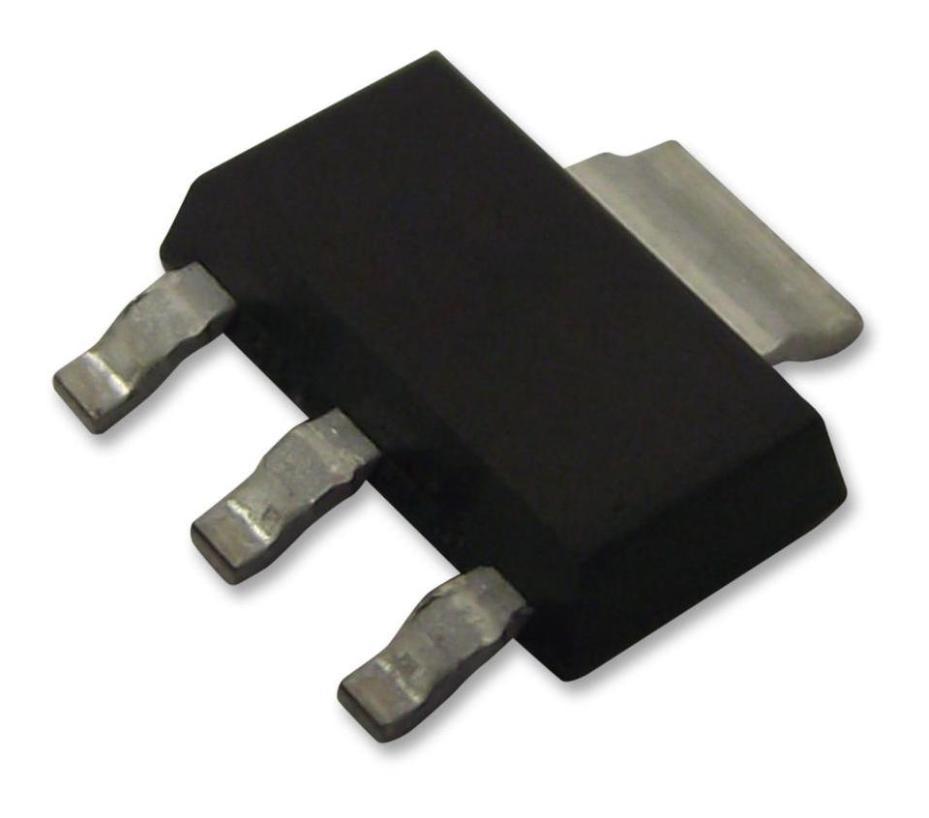 5V, 1A Low Dropout Voltage Regulator, SOT-223-3, 3.5V to 20V - NCP1117ST50T3G
