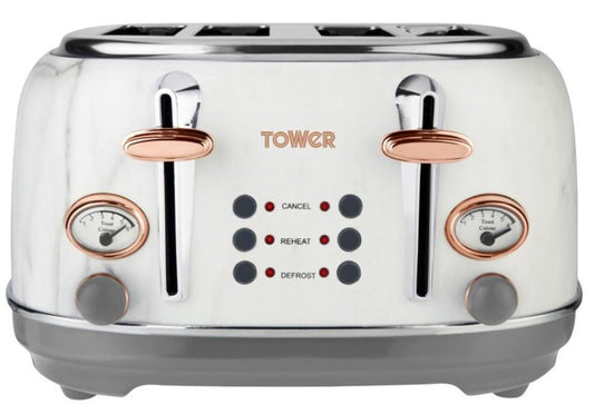 1630W 4 Slice Toaster, Marble - T20017WMRG