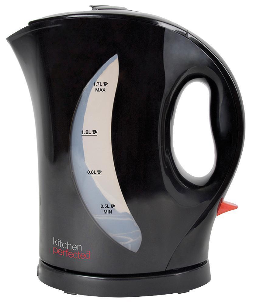 1.7L Cordless Jug Kettle, Black - E1524BK.