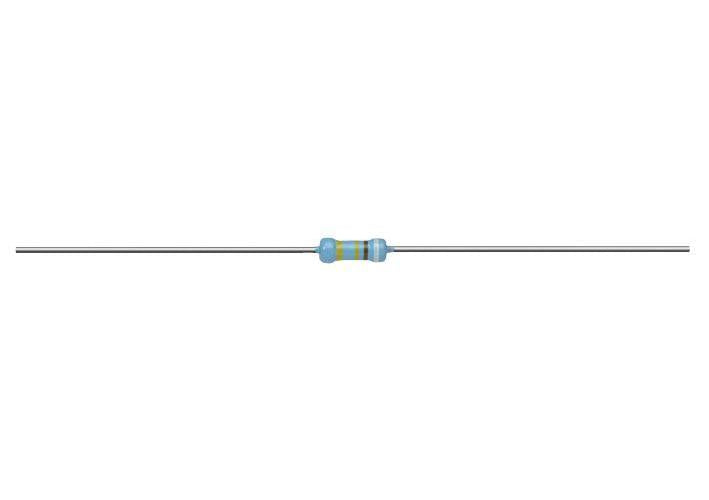 2.2 Mohm Resistor, VR37 Series, 500mW, 5%, Axial Leaded, 3.5V - VR37000002204JA100