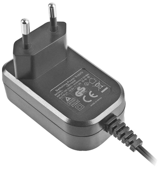 12V 2A EURO PLUG POWER SUPPLY 2.1MM - TP1116