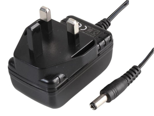 5V, 1A, 5W, Plug In Power Supply, 2.1mm Plug - PELL0020