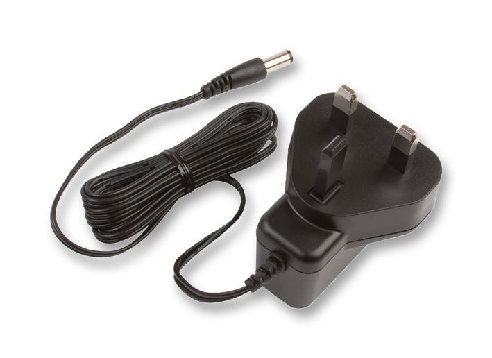 12V, 420mA, 5W, Plug In Power Supply (Level VI), 2.1mm Plug - VEL05US120-UK-JA