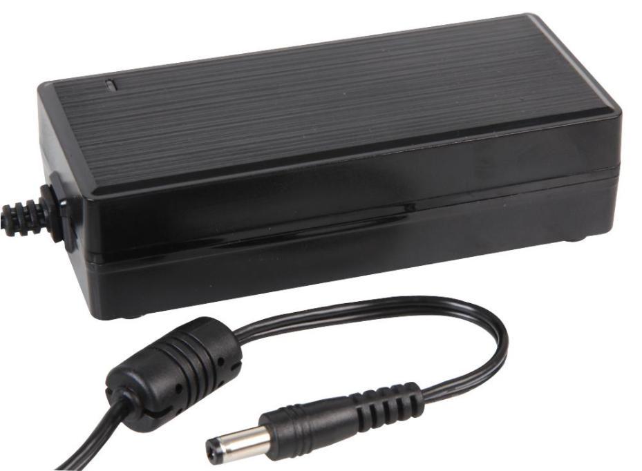 12V, 5A, 60W, Desktop Power Supply, IEC C14, 2.1mm Plug - PELL0002