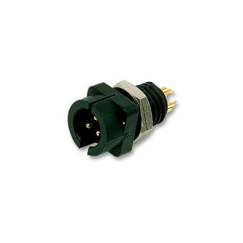 BINDER - 09 9765 30 04 - PLUG, PANEL, 4WAY , SUBMINIATURE CONNECTOR