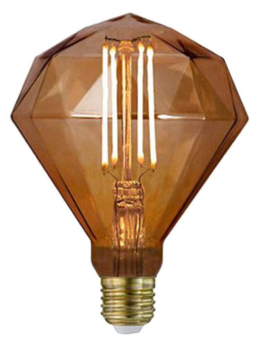 4W LED Diamond Filament Lamp, 340lm, 2200K - 769386
