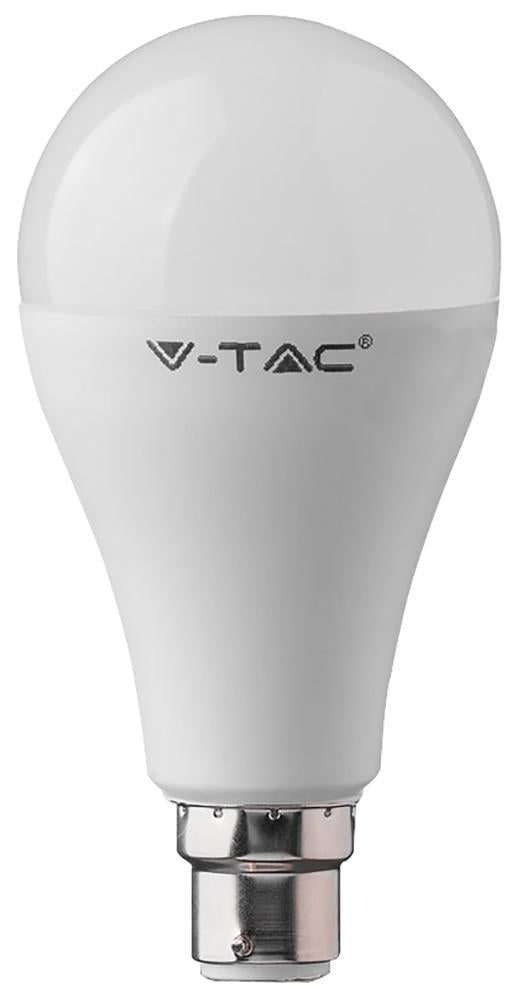 15W Frosted GLS LED, 4000K, 1250lm, B22, Non-Dimmable - VT-281 943