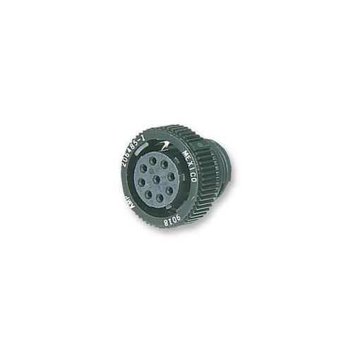 TE CONNECTIVITY / AMP - 206485-1 - CABLE SOCKET PLUG - 9 WAY