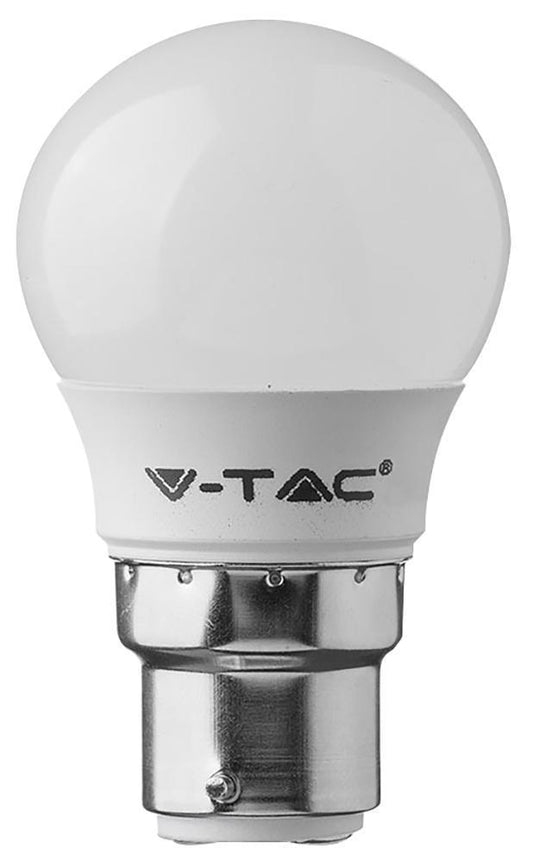 5.5W LED Golf Ball Bulb, 3000K, 470lm, B22, Non-Dimmable - VT-221 104