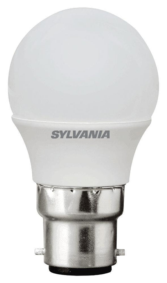 5W LED Golf Ball Bulb, B22, Warm White, 470lm - 0028404