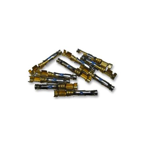 TE CONNECTIVITY / AMP - 66101-4 - CRIMP SOCKETS - GOLD/18-16AWG , 10 PACK