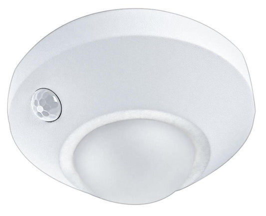 1.7W NightLux Battery Ceiling Light with PIR Sensor, 4000K, Cool White, 105lm, White, IP20 - 4058075270886