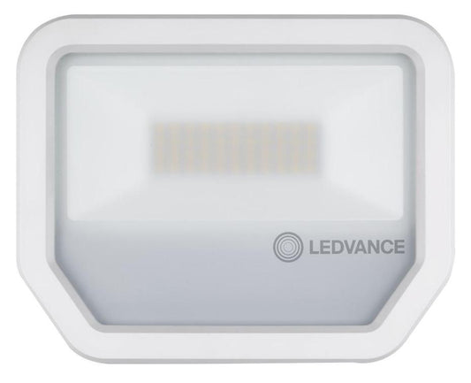 50W LED Floodlight, 4000K, Cool White, 6000lm, IP65, White - 4058075421288