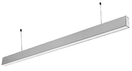 40W LED Slim Linear Suspension Light, 6400K, IP20, White - VT-7-40 602