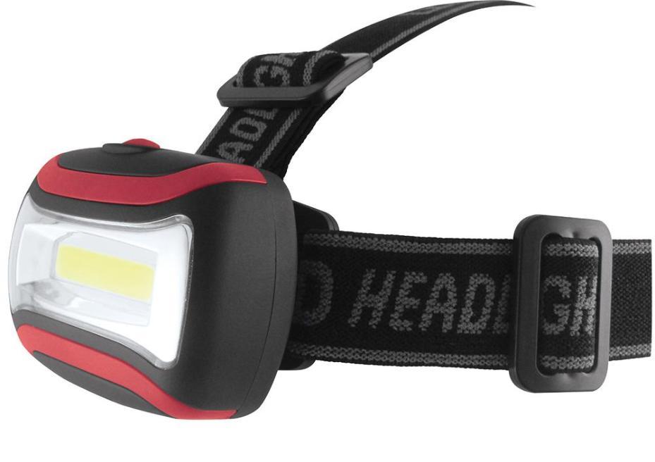 3W LED Head Torch with Two Way Head Strap - 63872