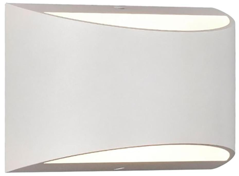 10W Up/Down LED Wall Light, IP54, 4000K, 800lm, White - VT-815 8683