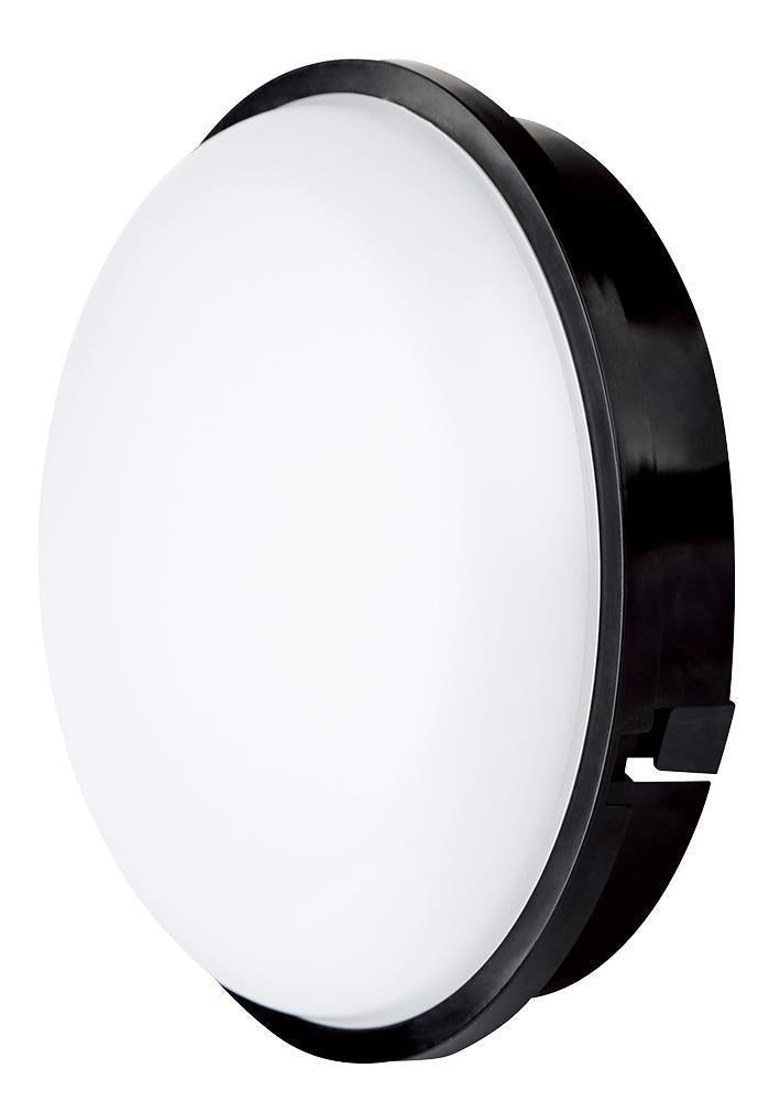 10W Comma Round LED Bulkhead Light, 850lm, 4500K, IP65 - 778272