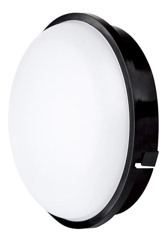 10W Comma Round LED Bulkhead Light, 850lm, 4500K, IP65 - 778272