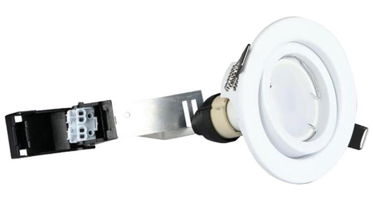 5W LED Downlight, GU10, 3000K, White, 3 Pack - VT-3333 8881