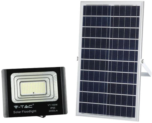 100W LED Floodlight, 4000K, 2450lm, IP65 - VT-100W 8576