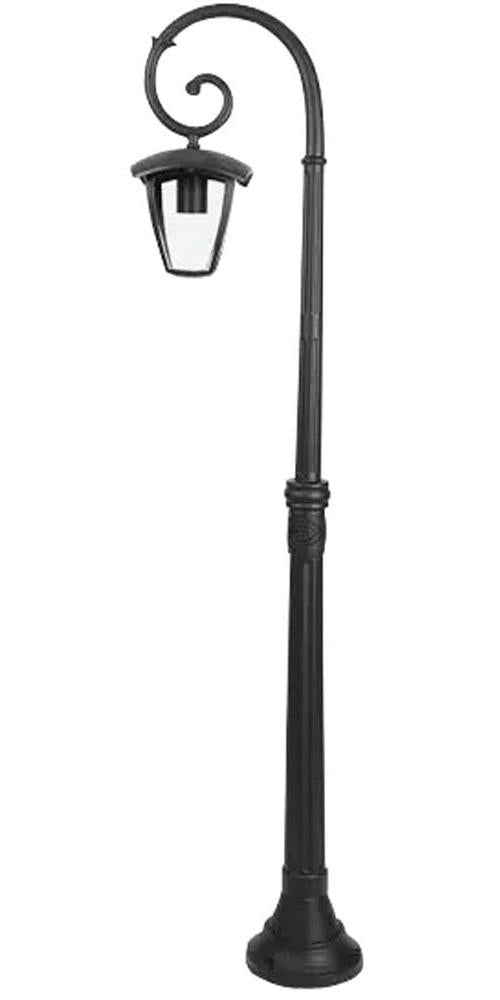 60W Pole Lamp, Black, E27, IP44 - VT-737 7060