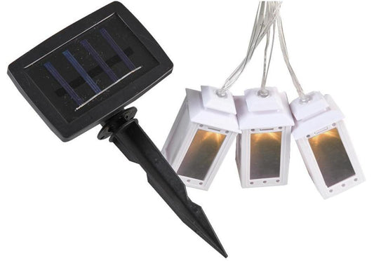 10 x Laser LED Lantern Solar String Lights - 957117
