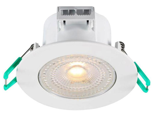 5W Tilting LED Downlight, 3000K, 420lm, IP44 - 0005370