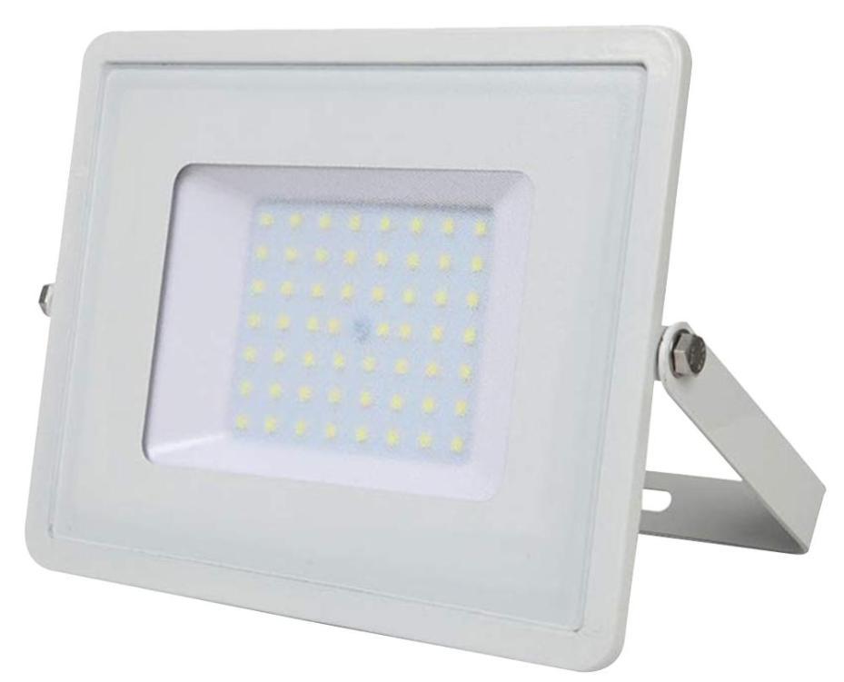 50W LED Floodlight, 4000lm, 4000K, White, IP65 - VT-50 410