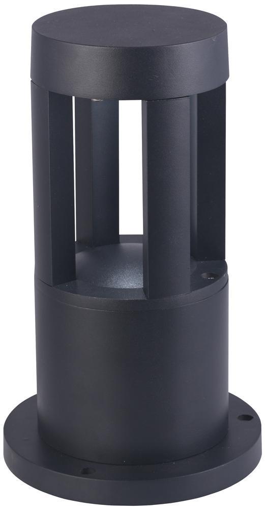 10W IP65 LED Bollard Light, 4000K, Black, Small - VT-830 8323