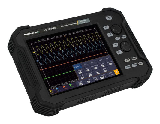 4-Channel Digital Tablet Oscilloscope, 100MHz - MP720645