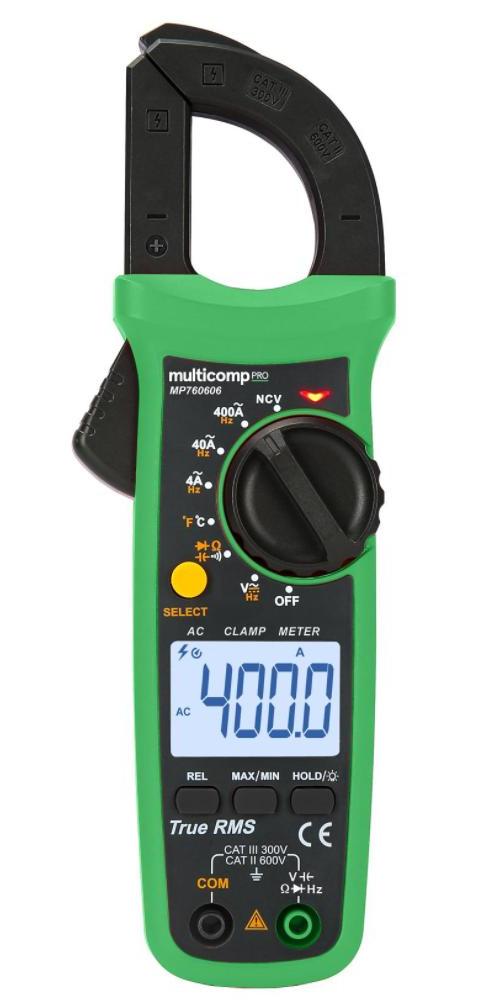 400A AC/DC Clamp Meter, 28mm Jaw - MP760606