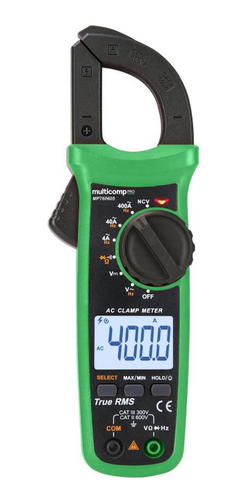 400A AC/DC Clamp Meter, 28mm Jaw - MP760605