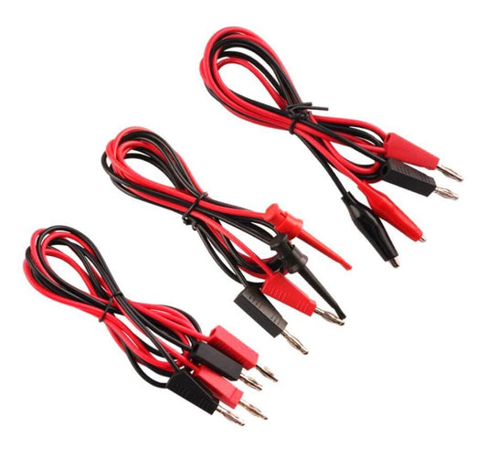6-Piece Banana Plug/Test Clip Set, 5A - MP770521