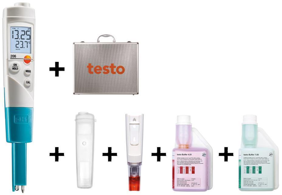 pH/Temperature Meter Starter Kit - 206 PH1 KIT