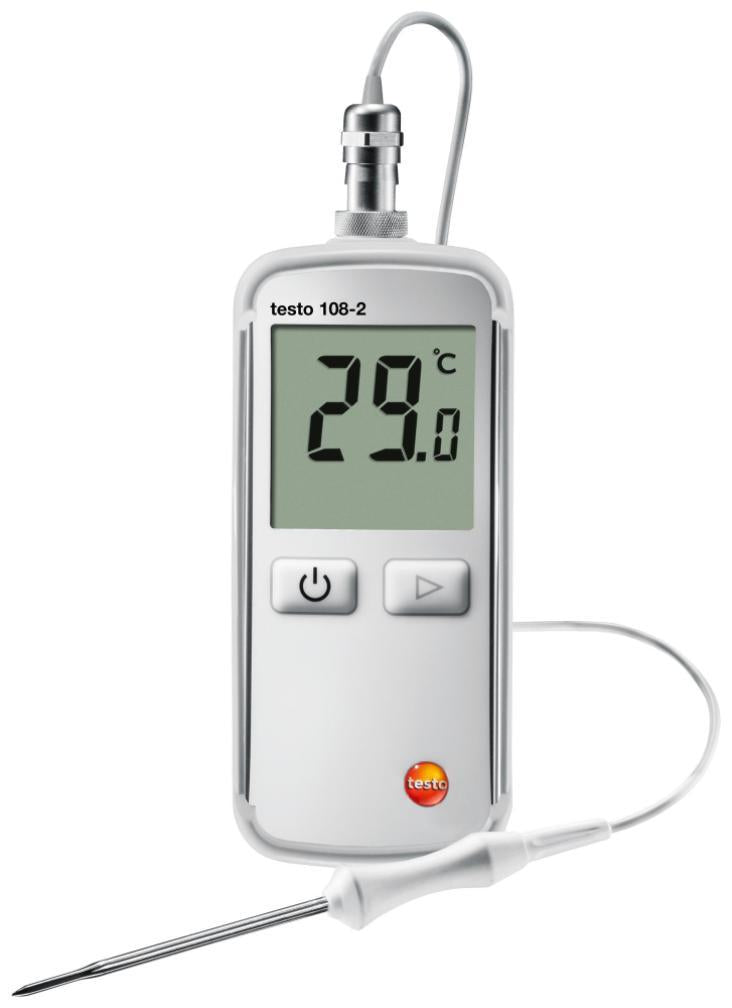 Food Thermometer with Lockable Probe - TESTO 108-2